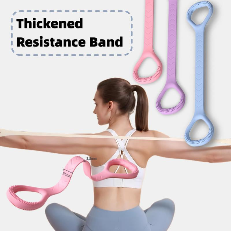 30 Pounds. Figure 8 Exercise Bands for Women Men, 8 Shaped Resistance Bands Chest Expander, Yoga Gym Fitness Pulling Rope Elastic for Exercise Muscle Training Tubing Elastic Band